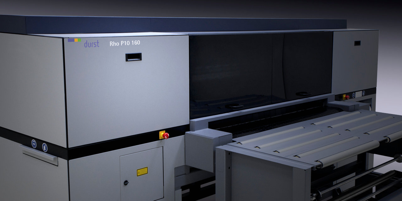 Large Fromat Printing Flatbed - Durst Rho P10 160 - The most versatile and productive, entry level industrial flatbed with proven P10 quality